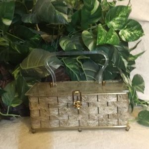 Clear box purse absolutely vintage